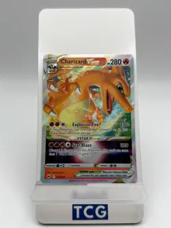 Pokemon TCG Sword & Shield Crown Zenith Charizard VSTAR 019/159 - Image 1