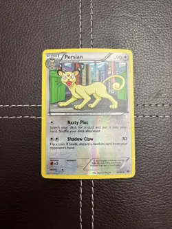 Pokemon TCG - Persian - 81/99 - Next Destinies - MP/LP Reverse Holo Rare (2012) - Image 1