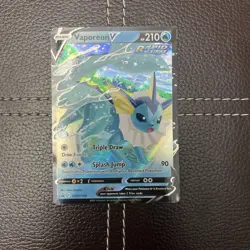 Pokemon TCG - Vaporeon V - SWSH150 - Sword & Shield Promo - LP Ultra Rare (2020) - Image 1