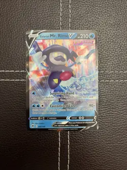 Pokemon TCG - Galarian Mr. Rime V - 049/189 - Astral Radiance - NM Ultra Rare - Image 1