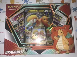 Pokemon Dragonite v Collection Box Evolving Skies, Fusion, Spring/Summer - Image 1