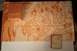Pokemon Chinese Charizard Theme Gift Box EXCLUSIVE ITEMS US SELLER - Image 1