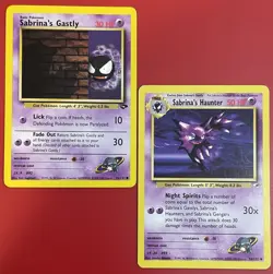 Pokemon Sabrina's Haunter 58/132 & Sabrina's Gastly 96/132-Gym Heroes - Image 1