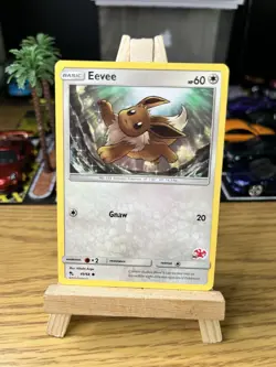 Pokemon Eevee 49/68 Hidden Fates Charizard Stamped Battle Academy #26 - Image 1