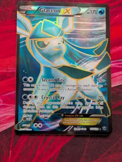 Pokemon Glaceon ex 116/124 X&Y Fates Collide Near Mint Condition - CC8 - Image 1