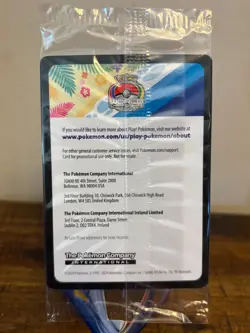 Pikachu Promo 2024 World Championships SVP EN 190 Pokemon Worlds SEALED PROMO - Image 2