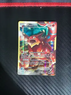 Pokemon TCG Volcanion Ultra Rare XY185, Black Star Promo (NM) - Image 1