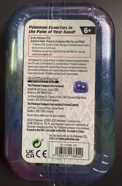 Prismatic Evolutions Mini Tin - Sylveon Art - Sealed Brand NEW - Pokemon TCG - Image 2