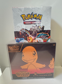 Obsidian Flames Booster Box & Pokemon Center ETB Bundle Sealed - NEW! 820650863745 - Image 1