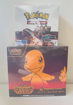 Obsidian Flames Booster Box & Pokemon Center ETB Bundle Sealed - NEW! 820650863745 - Image 2