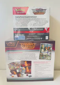 Obsidian Flames Booster Box & Pokemon Center ETB Bundle Sealed - NEW! 820650863745 - Image 3