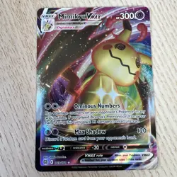 Mimikyu VMAX 069/172 Swsh09: Brilliant Stars Holo Ultra Rare Pokemon TCG NM - Image 1