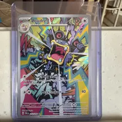 Loudred 212/182 Sv04: Paradox Rift Holo Pokemon TCG NM Condition - Image 1