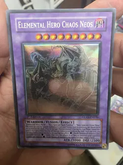 Elemental Hero Chaos Neos (Ghost Rare) GLAS-EN036 Gladiator's Assault-1st... - Image 3