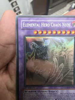 Elemental Hero Chaos Neos (Ghost Rare) GLAS-EN036 Gladiator's Assault-1st... - Image 4
