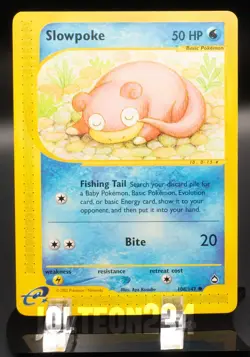 Pokemon TCG Card - Slowpoke 108/147 Aquapolis Common Vintage E-Reader - Image 1