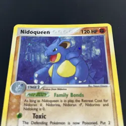 Pokemon Card Nidoqueen 9/112 EX-FireRed & LeafGreen Holo Rare - Image 2