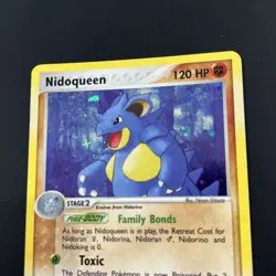 Pokemon Card Nidoqueen 9/112 EX-FireRed & LeafGreen Holo Rare - Image 3