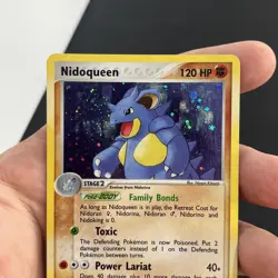 Pokemon Card Nidoqueen 9/112 EX-FireRed & LeafGreen Holo Rare - Image 5
