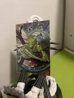 Topps Scyther #123 Pokemon Card Series 3, Fresh From TV Animation - Image 2