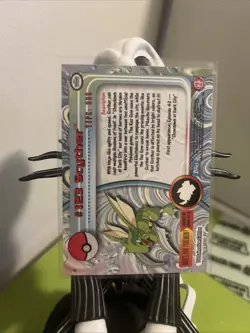 Topps Scyther #123 Pokemon Card Series 3, Fresh From TV Animation - Image 3