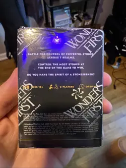 Wonders of the First CCG Kickstarter Early Backer Box 70 Cards SEALED - Image 2