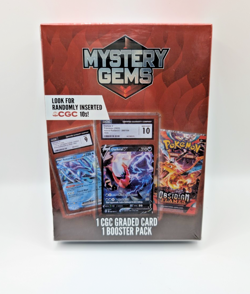Pokemon Mystery Gems 1 CGC Graded Card & 1 TCG Booster Pack - New Sealed Box - Image 1