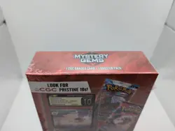 Pokemon Mystery Gems 1 CGC Graded Card & 1 TCG Booster Pack - New Sealed Box - Image 5