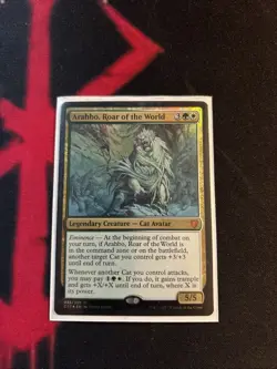 Arahbo, Roar of the World - Commander 2017 - MTG - Foil - Image 1