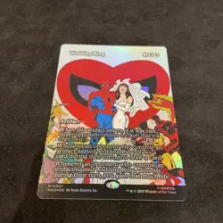 Wedding Ring - Foil - Borderless #0007 - Marvel's Spider-Man NM MTG - Image 1