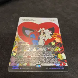 Wedding Ring - Foil - Borderless #0007 - Marvel's Spider-Man NM MTG - Image 2