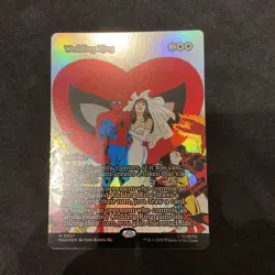 Wedding Ring - Foil - Borderless #0007 - Marvel's Spider-Man NM MTG - Image 5