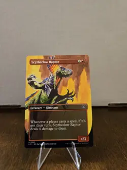 Scytheclaw Raptor (Borderless) The Lost Caverns of Ixalan Regular - Image 1