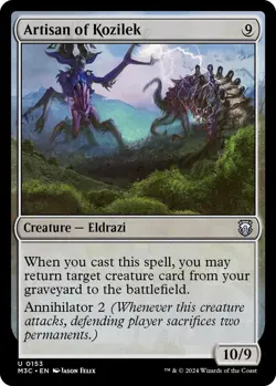 NM Artisan of Kozilek, MGT, Modern Horizons 3, Magic the Gathering, 153 - Image 1