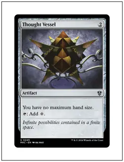 1x Thought Vessel, Murders at Karlov Manor Commander, Magic MTG NM - Image 1