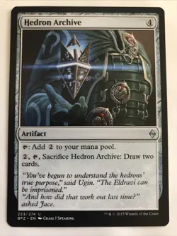 MTG Battle For Zendikar Hedron Archive 223/274 NM - Image 1