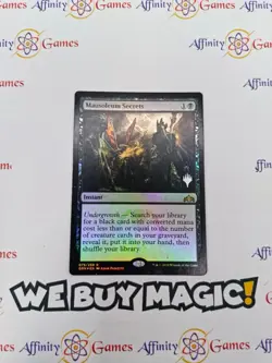 MTG | Mausoleum Secrets | Promo | Foil | Moderately Played | English - Image 1