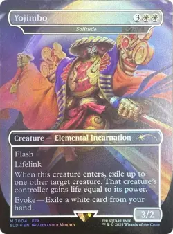 MTG Yojimbo - Solitude - Rainbow Foil, Secret Lair Drop Series, Near Mint, Engli - Image 1