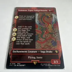 Summon: Esper Valigarmanda (Borderless) Commander: Final Fantasy Regular - Image 1