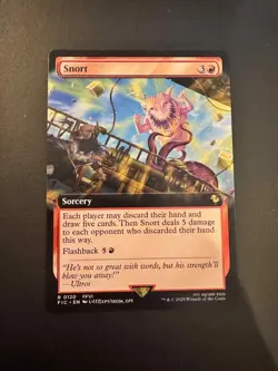 Snort Commander: Final Fantasy Extended Art Rare - Image 1