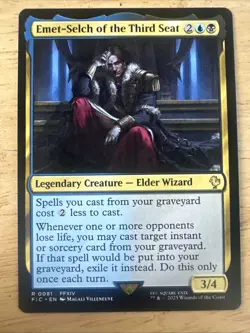 1x Emet-Selch of the Third Seat - Commander: FINAL FANTASY - NM - MTG - Image 1