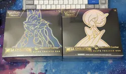 Pokemon Center Exclusive Mega Evolution ETB Sealed Bundle - Gardevoir + Lucario - Image 1