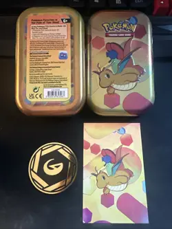 Pokemon TCG Scarlet And Violet 151 Mini Tin (Dragonite&Vileplume) - Image 1