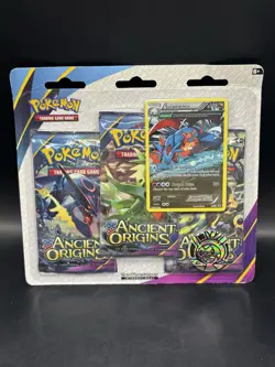 Pokemon TCG XY Ancient Origins 3 Booster Pack Blister Salamence XY59 SEALED - Image 1