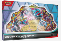 Pokemon TCG Salamence & Reshiram ex PREMIUM COLLECTION BOX CASE Sealed 6 Boxes - Image 1