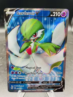 Pokemon Gardevoir V 070/073 Champion's Path Ultra Rare Full Art Holo NM - Image 1