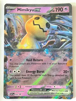 Mimikyu ex SVP 004 Black Star Promo - ex Showcase Box Pokemon TCG - Near Mint NM - Image 1