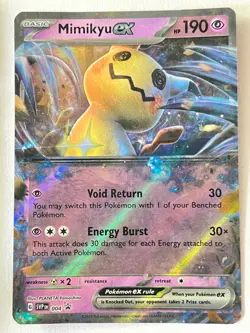 Mimikyu ex SVP 004 Black Star Promo - ex Showcase Box Pokemon TCG - Near Mint NM - Image 5