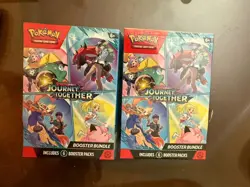 NEW! Lot of 2 Pokemon TCG Journey Together Booster Bundle - SEALED - Image 1