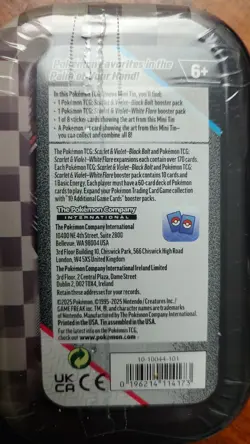 7 Mini Tins Of Pokemon TCG Scarlet And Violet Black Bolt And White Flame - Image 2
